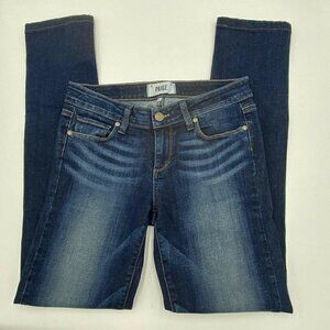 Paige Size 26x29 Peg Skinny Jeans Medium Wash